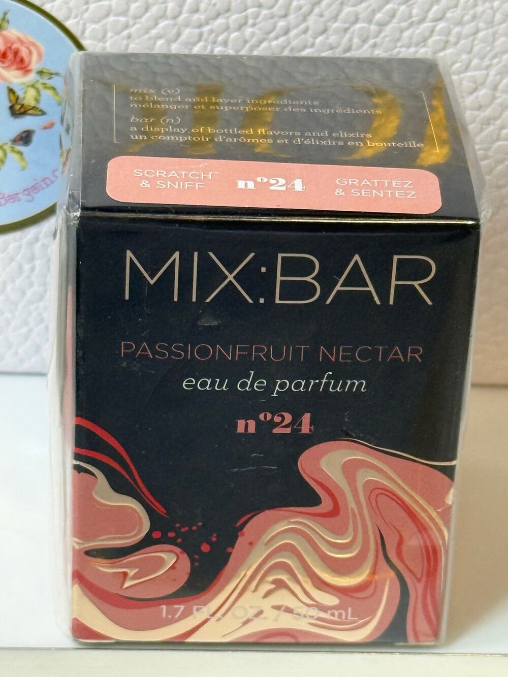 MIX:BAR Passionfruit Nectar eau de parfum - no 24 - 50 mL -  NEW in Box SEALED